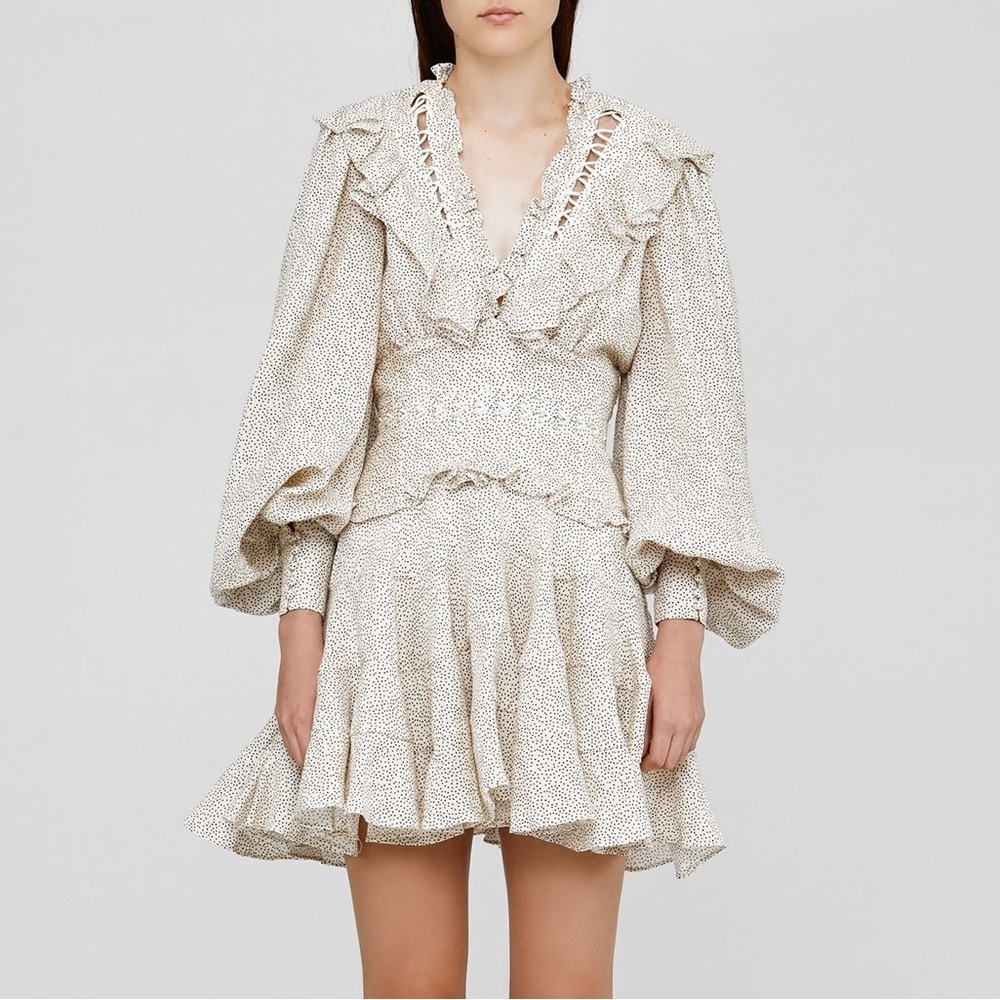 Acler Acler Wickham Dot‎ Dress Sz US 4 NWT - Picture 2 of 14